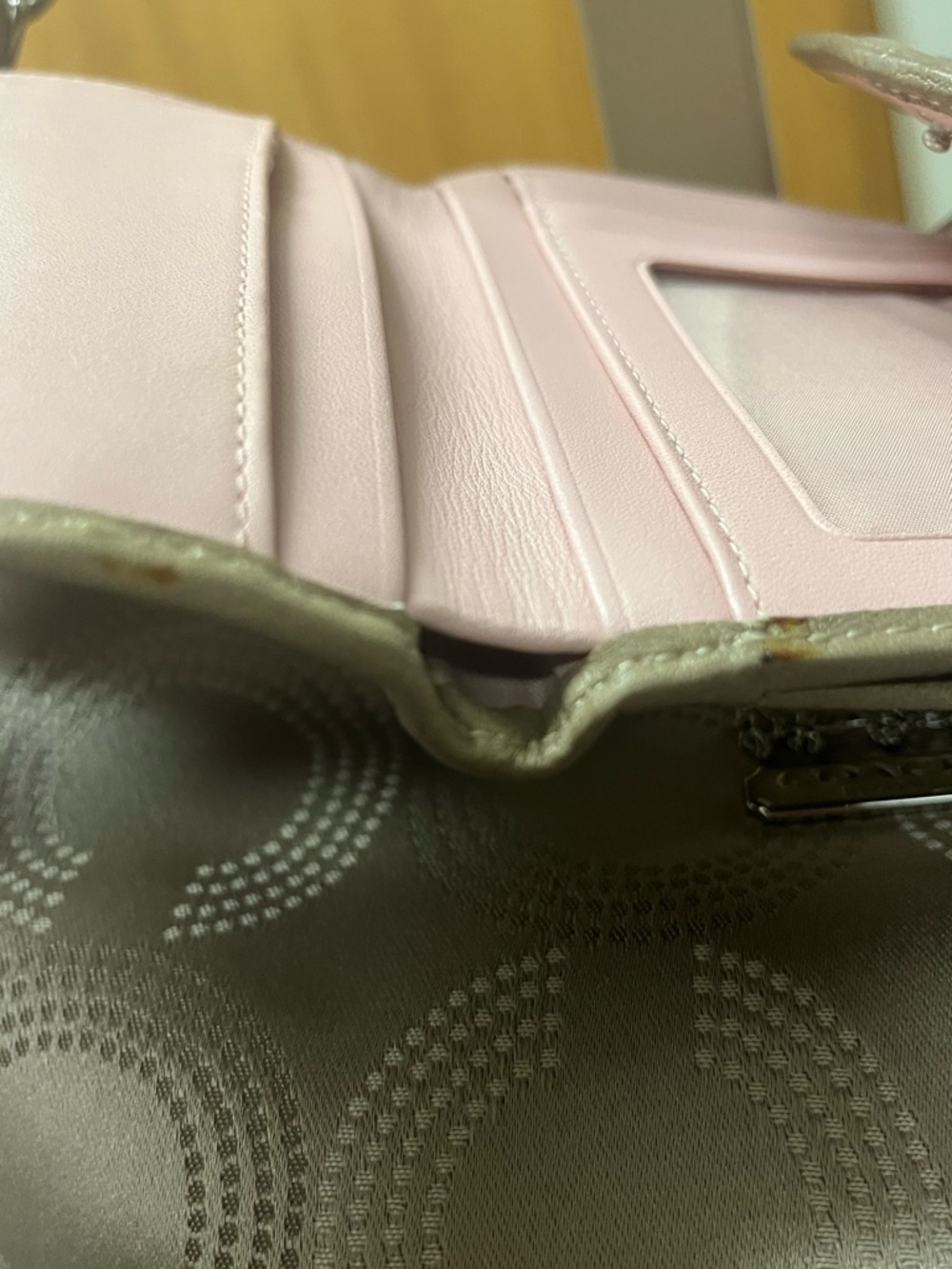 Authentic Coach Madison Hobo,  Hobo Bag Gray/Silver Op Art, wallet sold as set - Picture 10 of 10